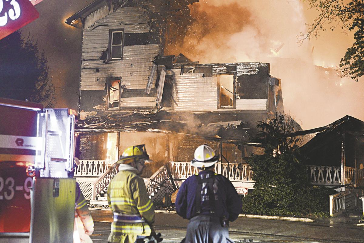SLIDESHOW Fire ravages Riverside Inn Gallery