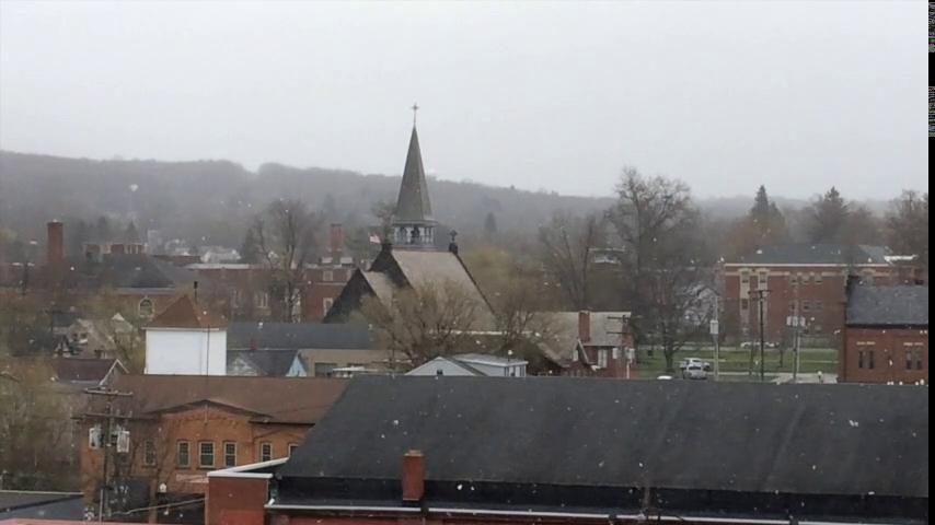 Video Snow In April Multimedia Meadvilletribune Com