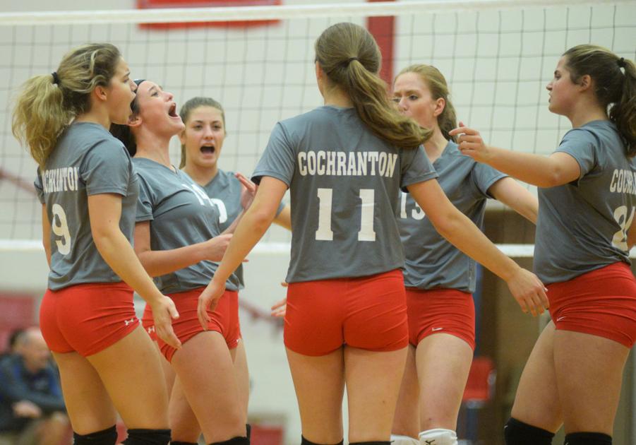 H.S. GIRLS VOLLEYBALL Cardinals flash brilliance in sweep of Blue