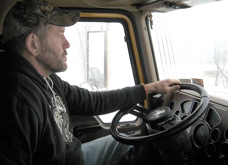 Plow driver enjoys challenge of keeping snow at bay News