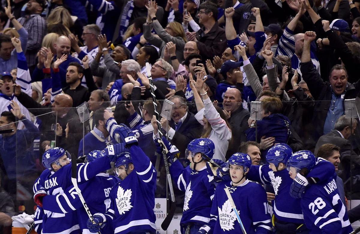 Late goal hands Leafs win over Pens, playoff spot Sports