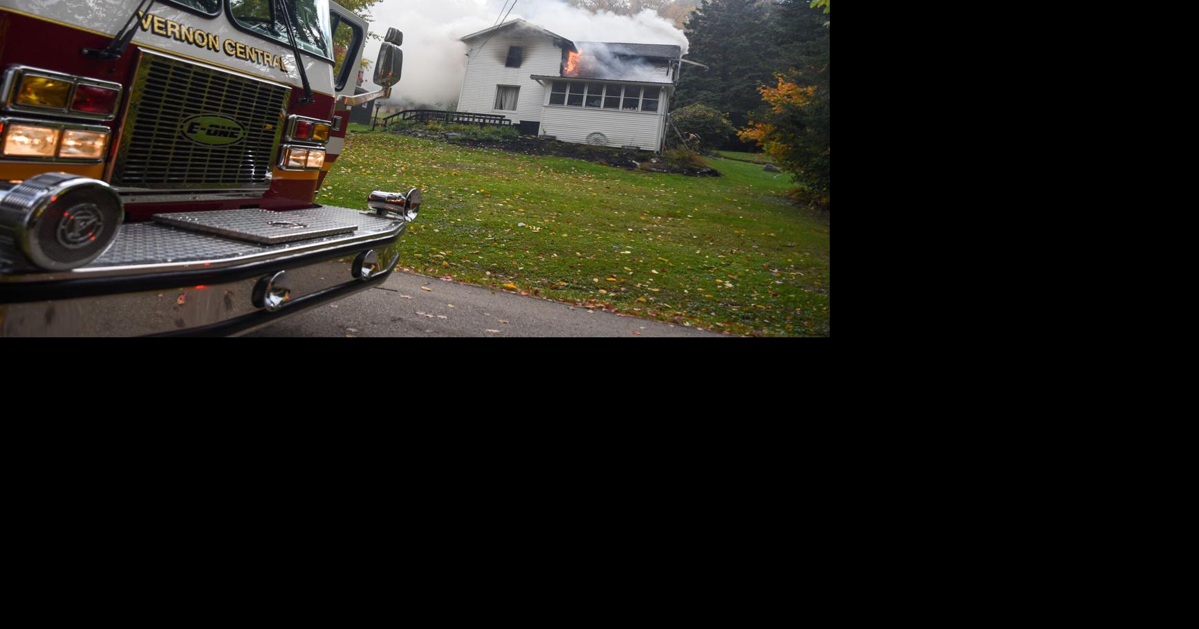 Thursday afternoon fire damages Vernon Township home News