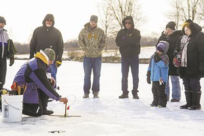 Families Coming Together Outside At Pymatuning S Winter Fun Day