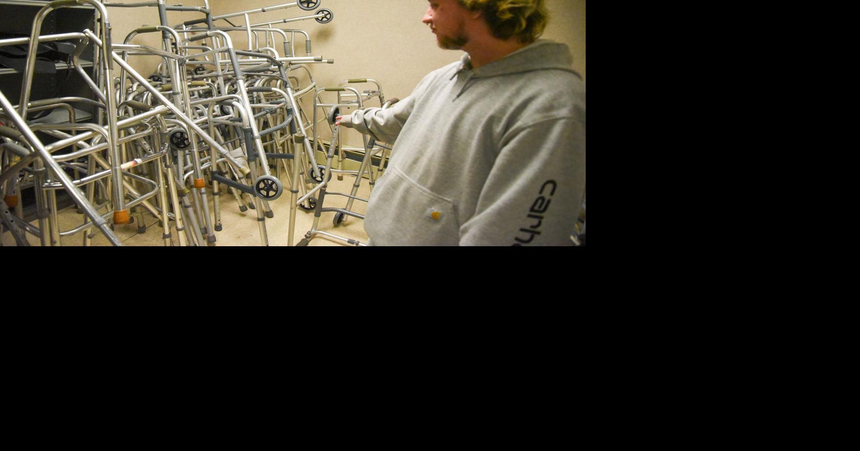 Medical equipment drive to collect gently used items