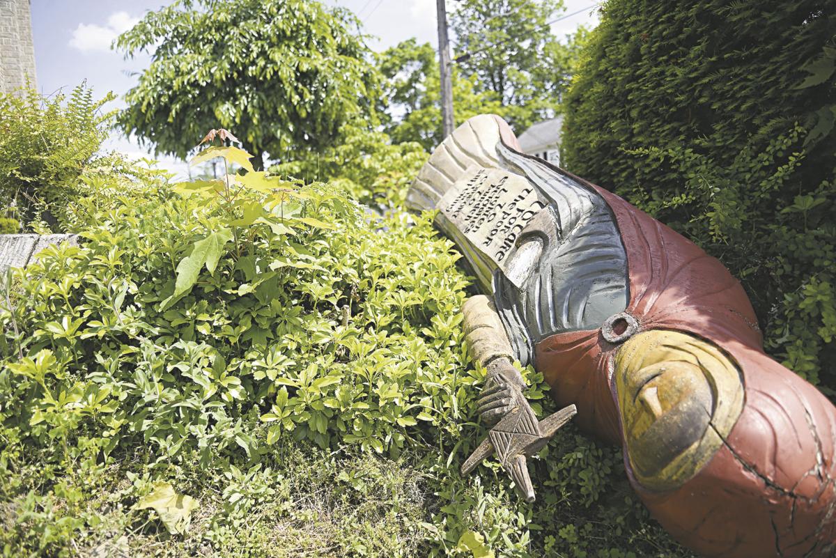 Statue at St. Brigid