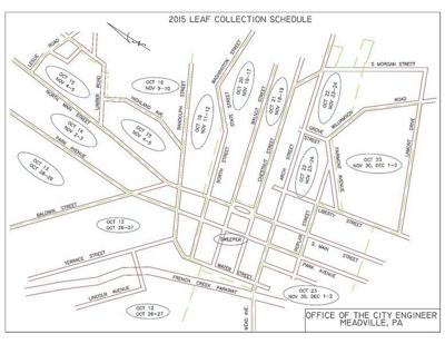meadville leaf collection meadvilletribune begins monday city