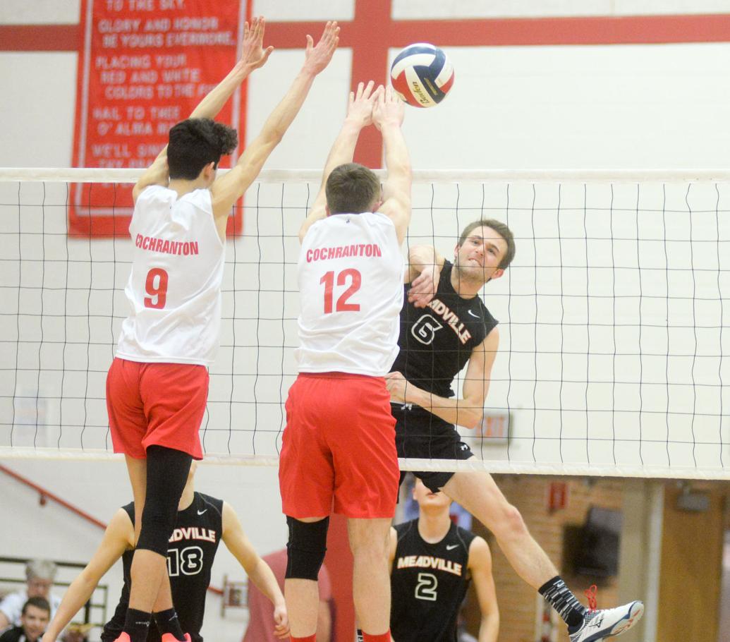BOYS VOLLEYBALL Bulldogs early stumble to beat Cochranton