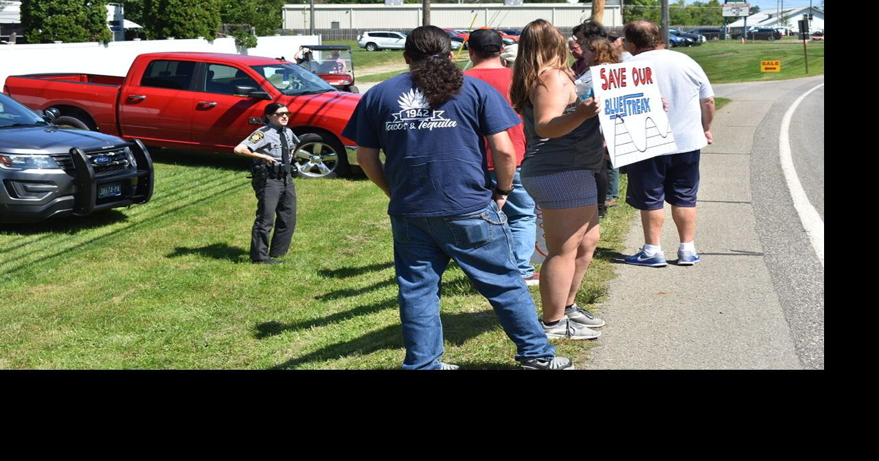 Police called to Blue Streak rally News meadvilletribune com