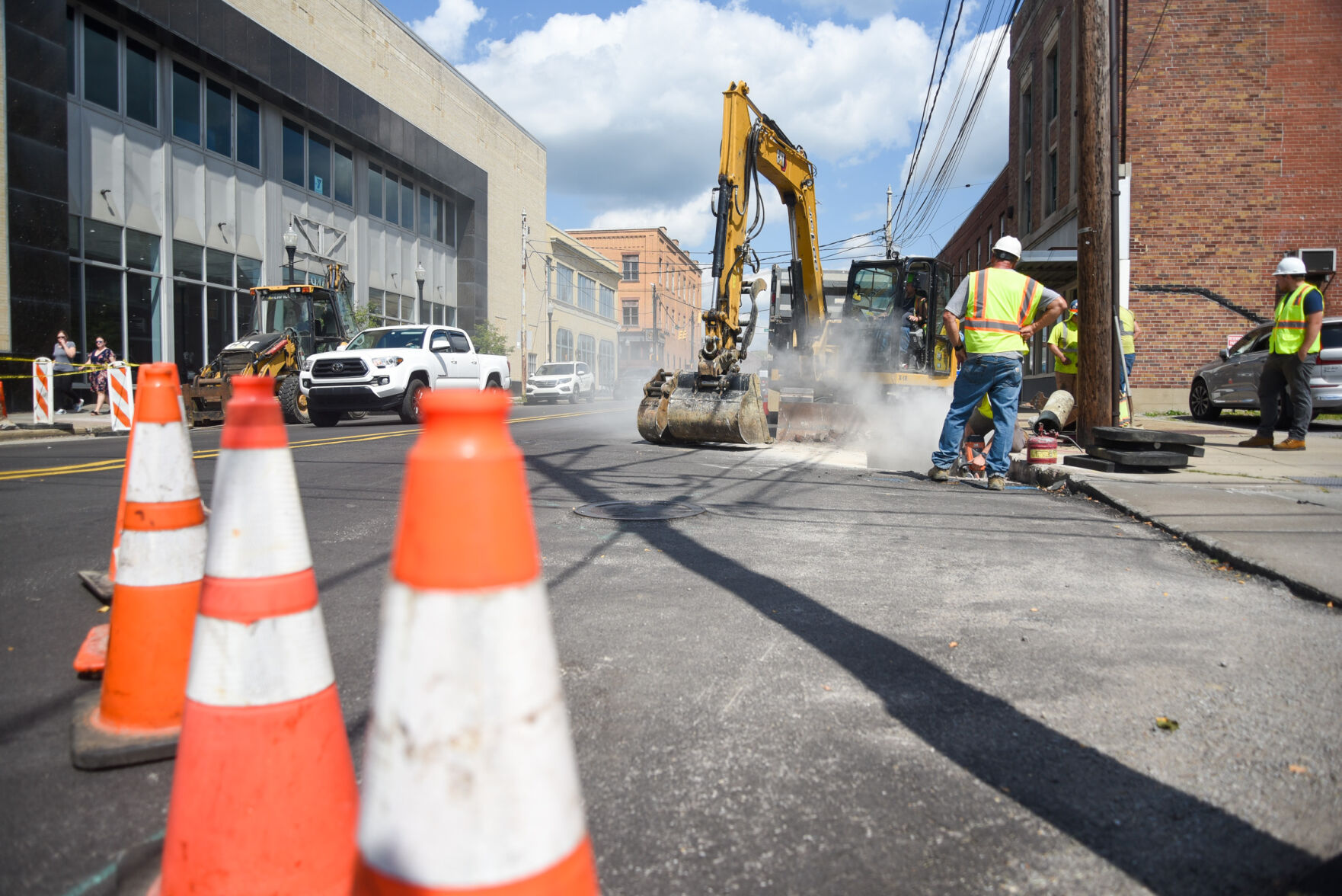 Park Avenue road work to continue a month or more past expected