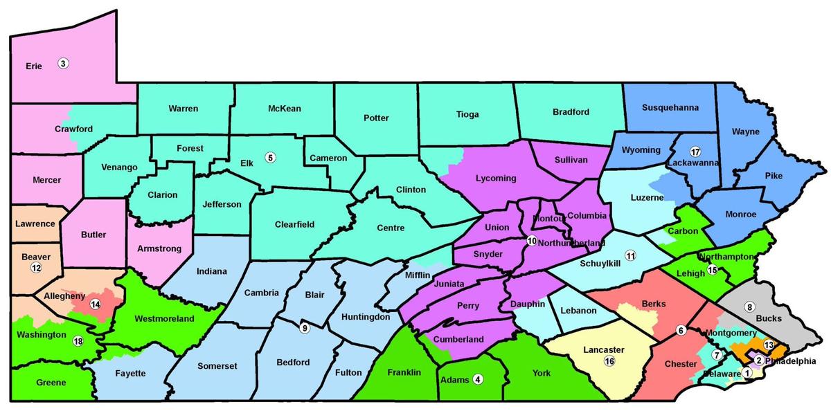 GOP submits new congressional maps to Gov. Wolf | News ...