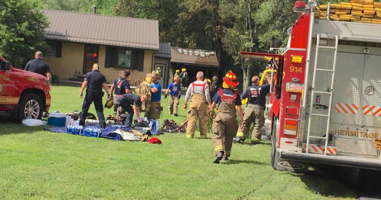 South Py detached garage heavily damaged by fire - Vimarsana News