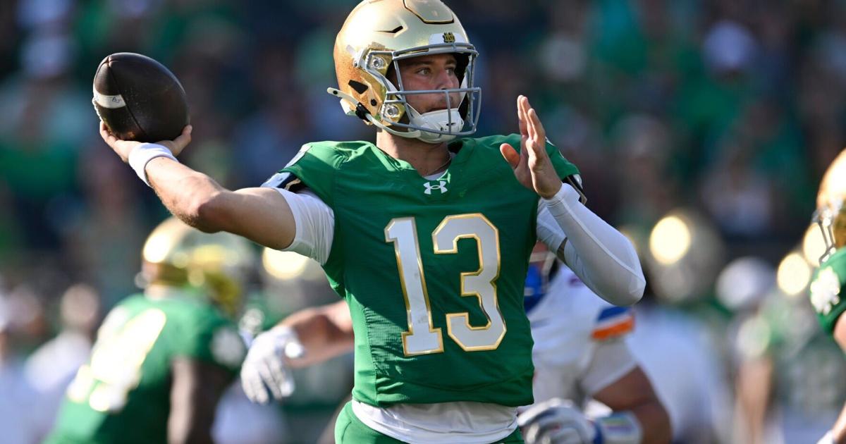 Boise St Notre Dame Football