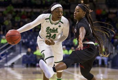 Women S Basketball Ogunbowale No 1 Irish Open With Rout Of
