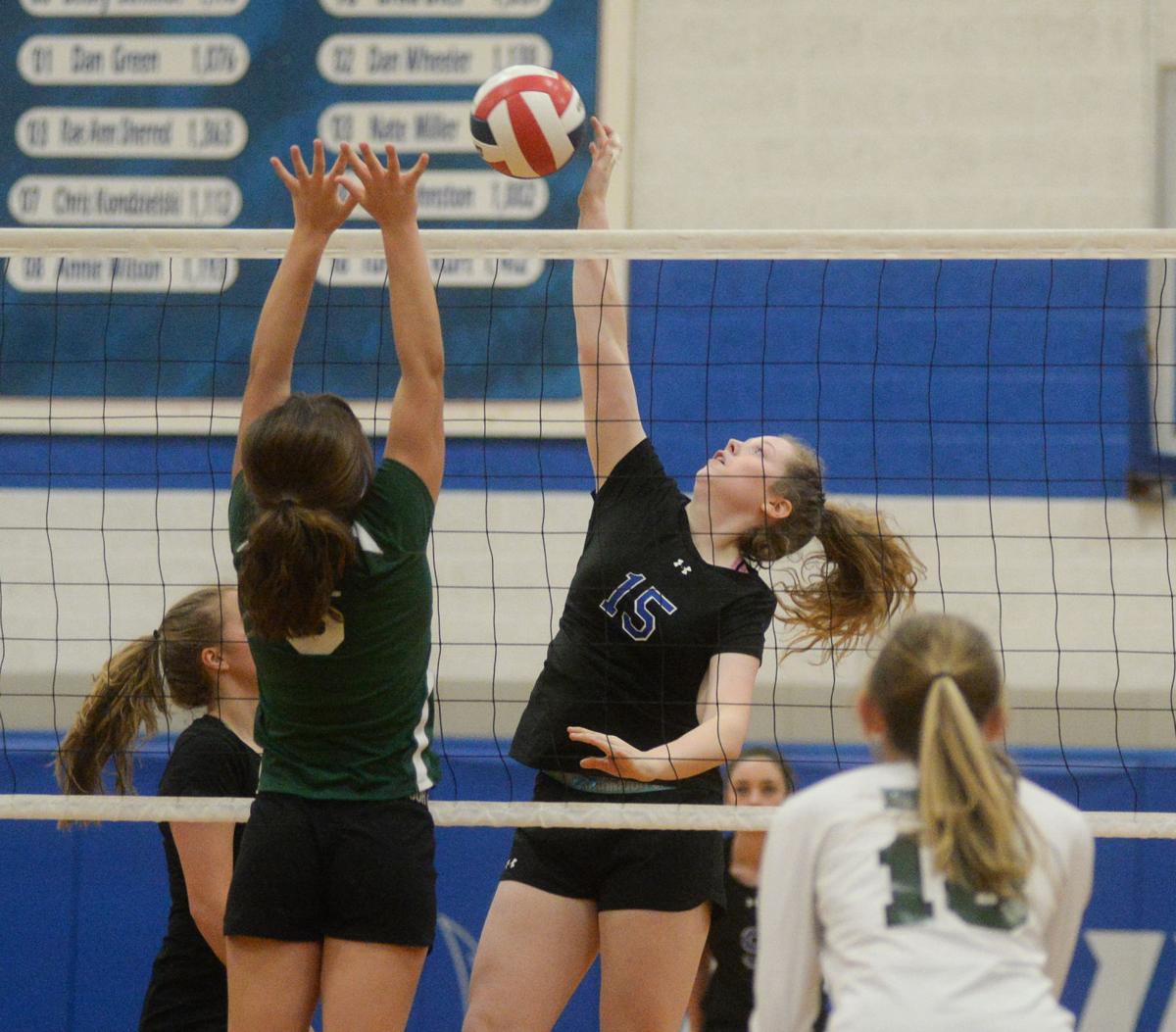 SLIDESHOW Girls Volleyball Cambridge Springs vs. Union City