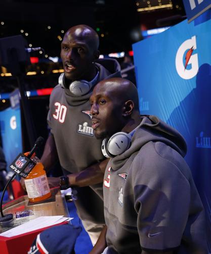 New England Patriot Devin McCourty and his mom Phyllis