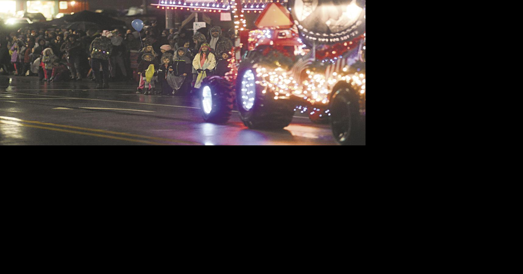 Tractor parade lights up Linesville News