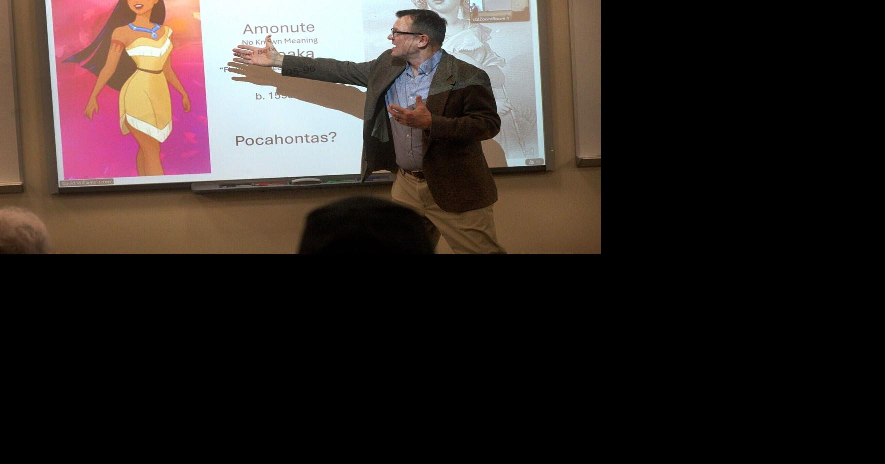 Professor puts Pocahontas' life into historic context