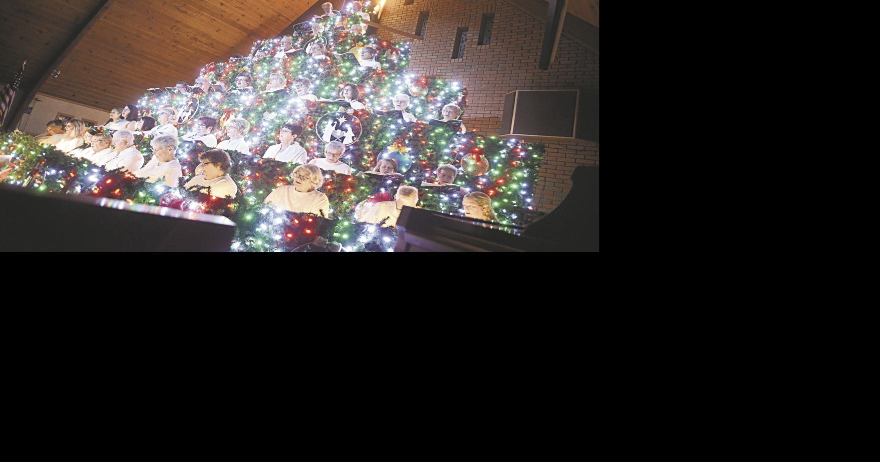 First Presbyterian Church Santa Rosa 2022 Singing Christmas Tree 2022 Living Christmas Tree Singer: 'It Wouldn't Seem Like Christmas Without It'  | News | Meadvilletribune.com