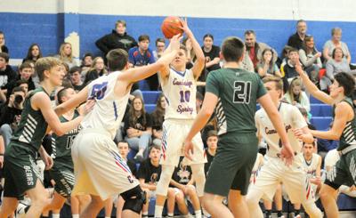 Boys Basketball Blue Devils Help Leandro Celebrate No 50 With