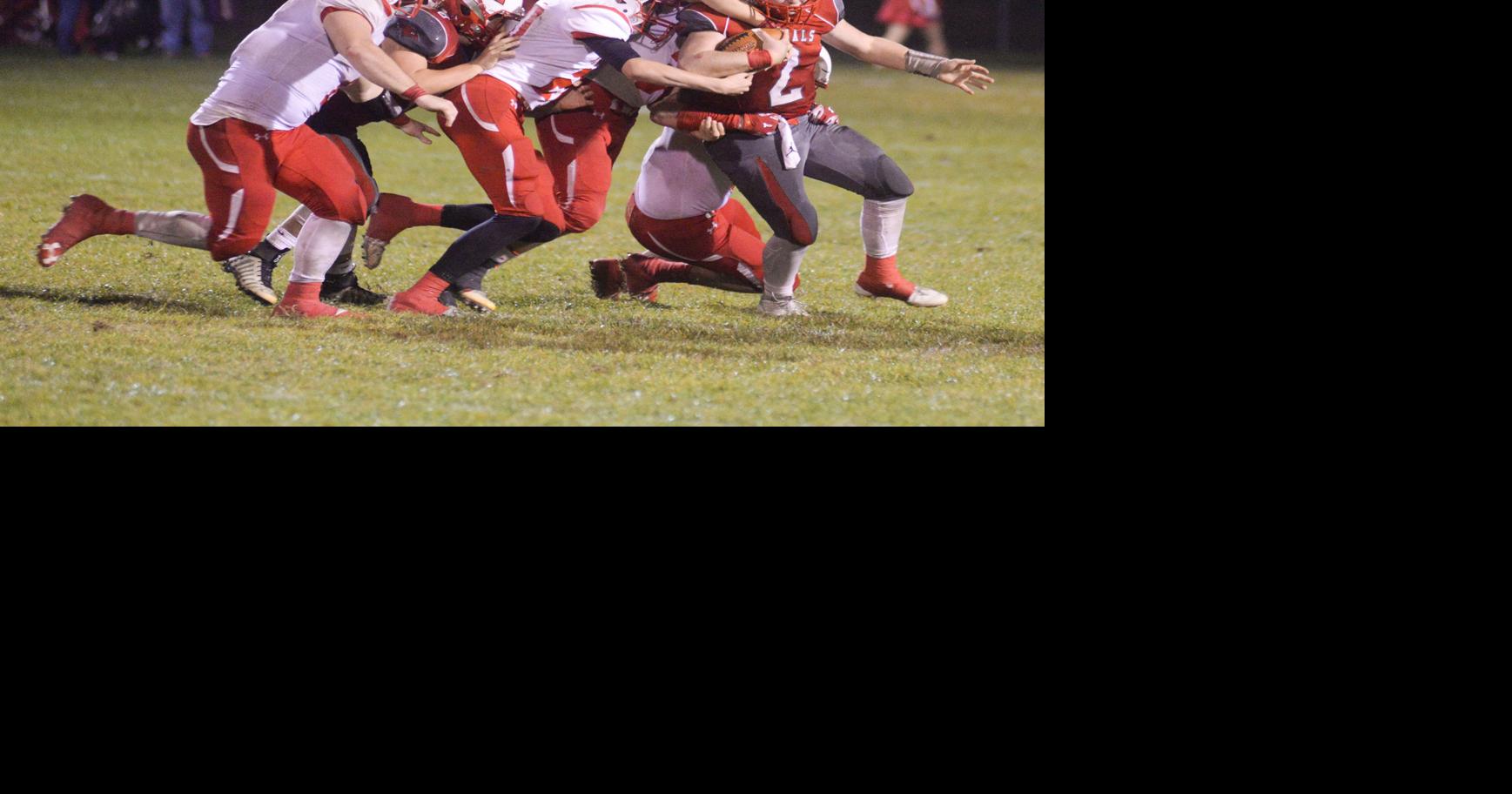 H.S. FOOTBALL Big Reds top Cochranton for first win Local Sports