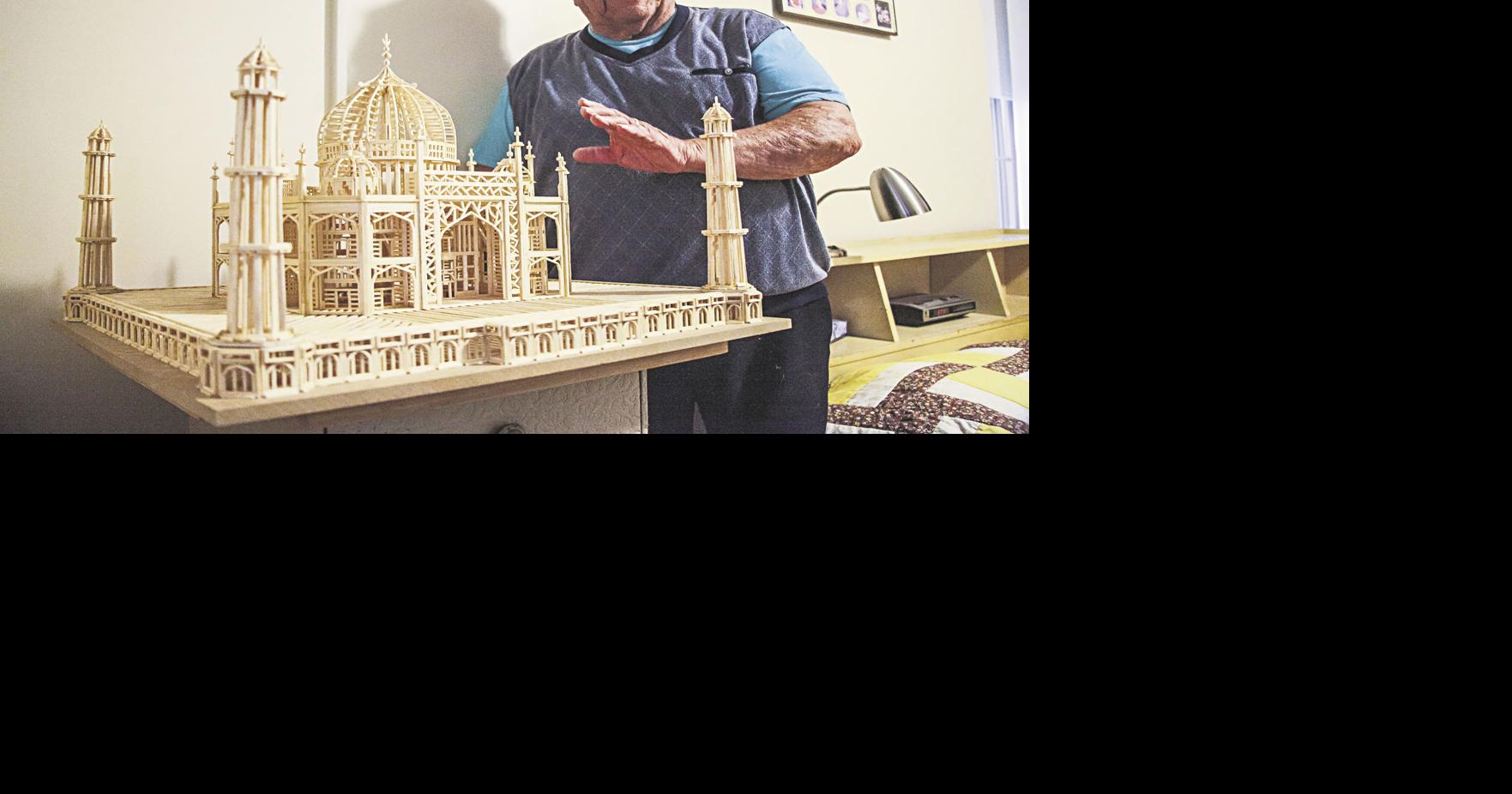 Taj Mahal matchstick build keeps 90-year-old busy | News ...