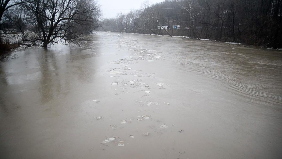 Snow melt, rain send French Creek above flood stage in Meadville News