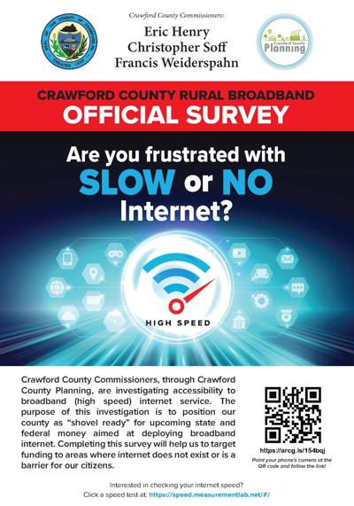 County rural broadband survey