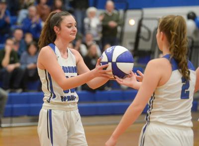 H S Girls Basketball Blue Devils Roll Past Youngsville In Home