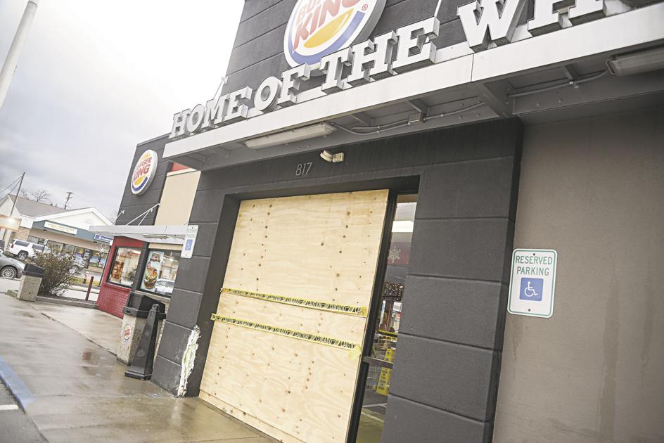 None injured after vehicle crashes through Burger King entrance | News