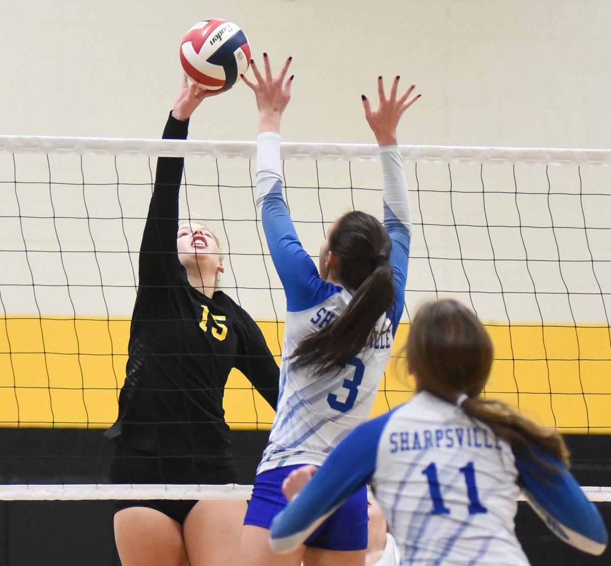 SLIDESHOW Girls Volleyball Maplewood vs. Sharpsville Multimedia