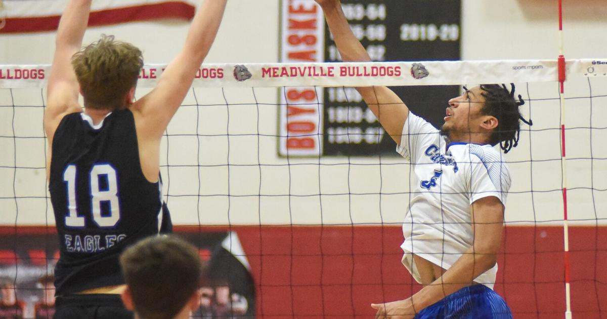 SLIDESHOW: District 10 Boys Volleyball - Cambridge Springs vs. CASH ...