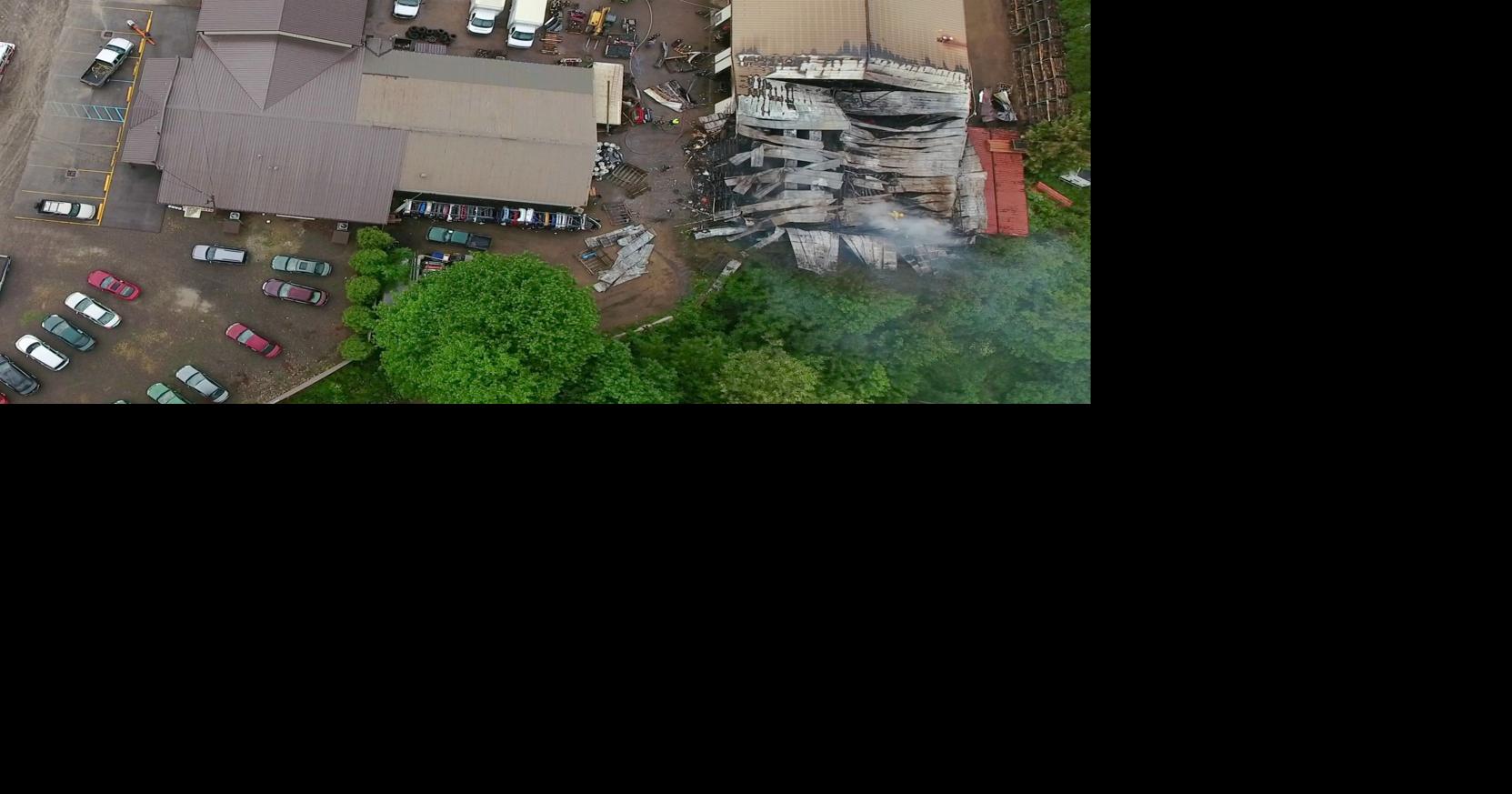 FULL STORY Earlymorning fire causes heavy damage to autowrecking