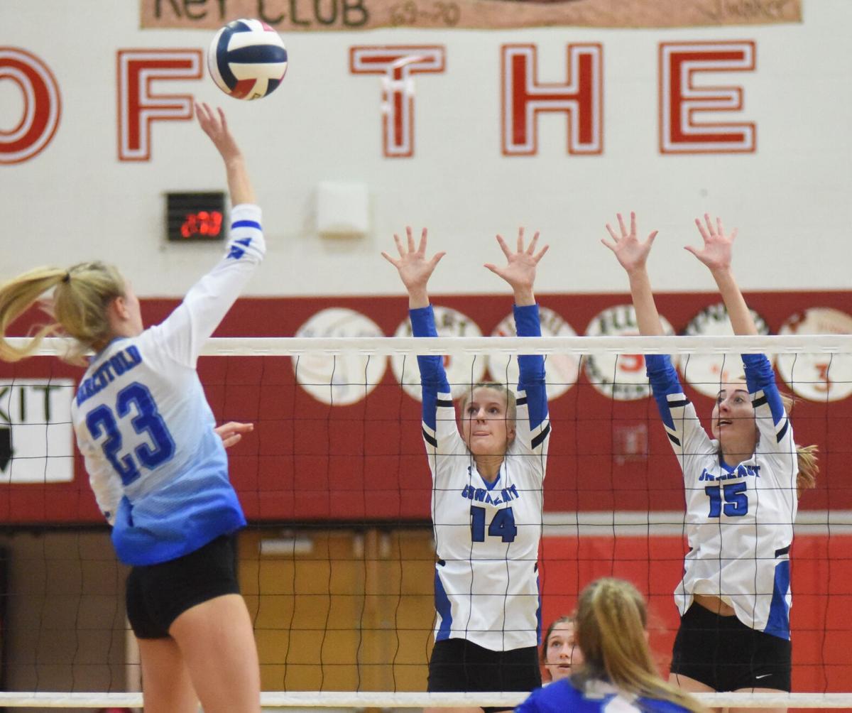 D-10 Championship Girls Volleyball - CASH vs. Villa Maria