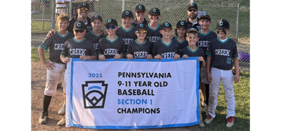 9-11 year old section winners