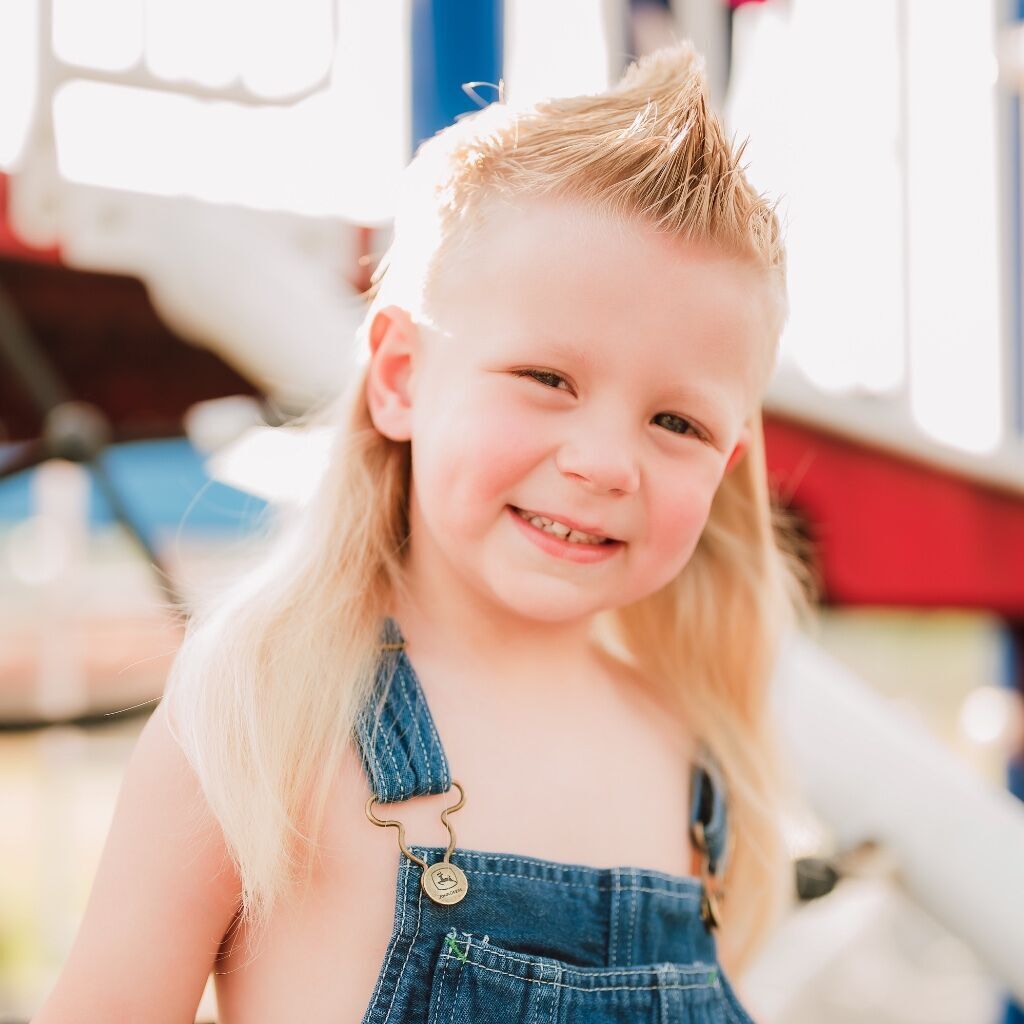 Two Ohio boys vying for USA Mullet Championships, Kid's Division.