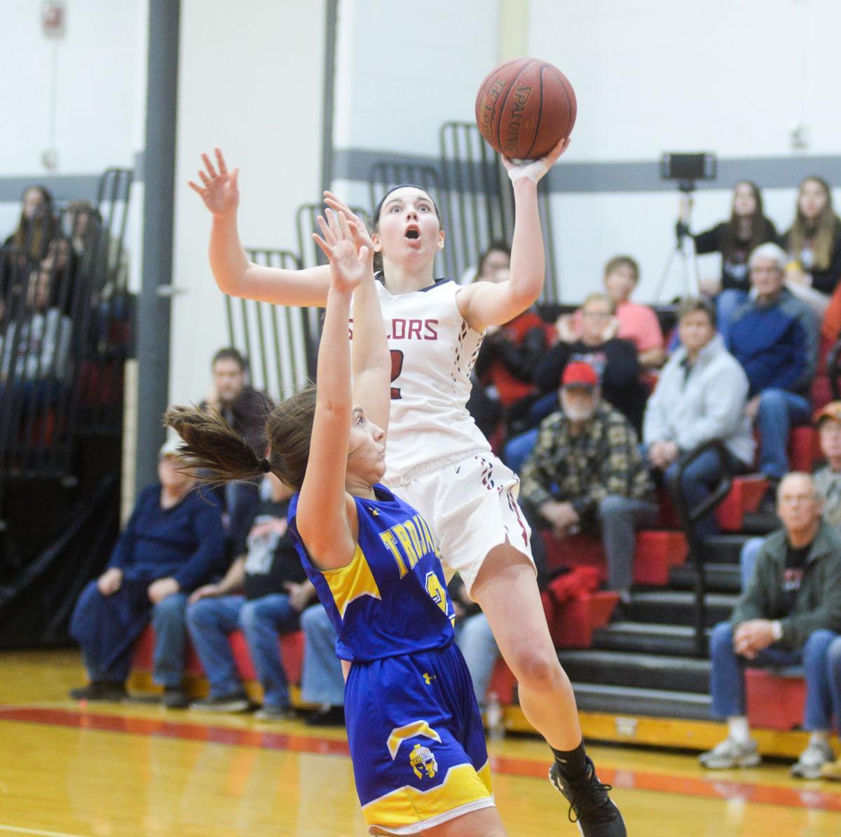 H S Girls Basketball Greenville Wins Struggle With Lakeview In