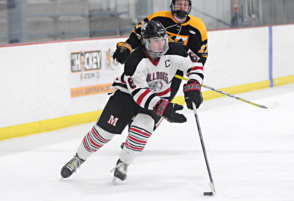 H S Hockey Frantz Scores Twice In Eight Seconds To Break Scoring