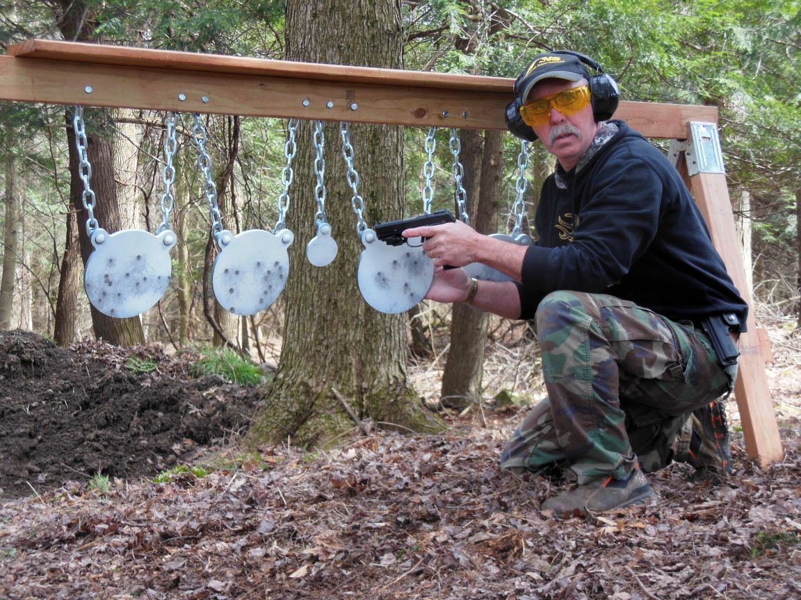Tired of shooting paper? Steel gong may be for you Sports