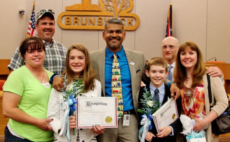Kyle Ruffner Brunswick Optimist Club Presents Youth Awards | Civic ...