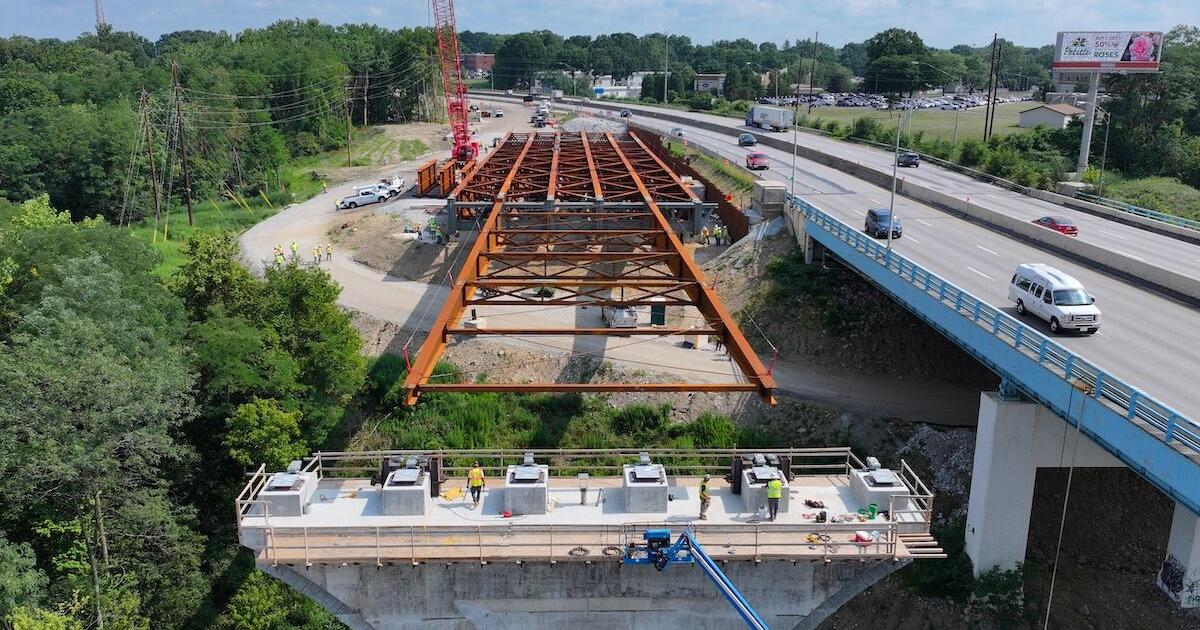 Akron Ohio ODOT Project - Bridge Launching Begins on State Route 8 ...