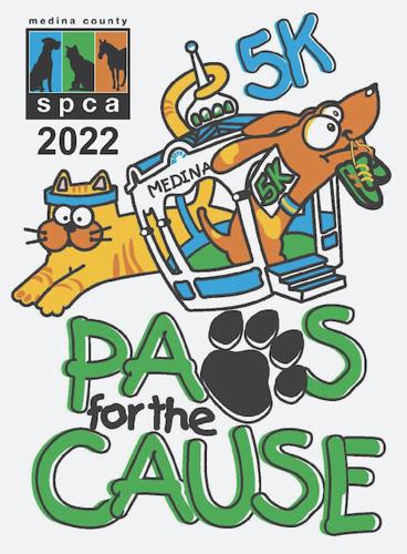 SAT OCT 22 Volunteers Needed! Medina County SPCA Paws for the Cause 5K Run/Walk