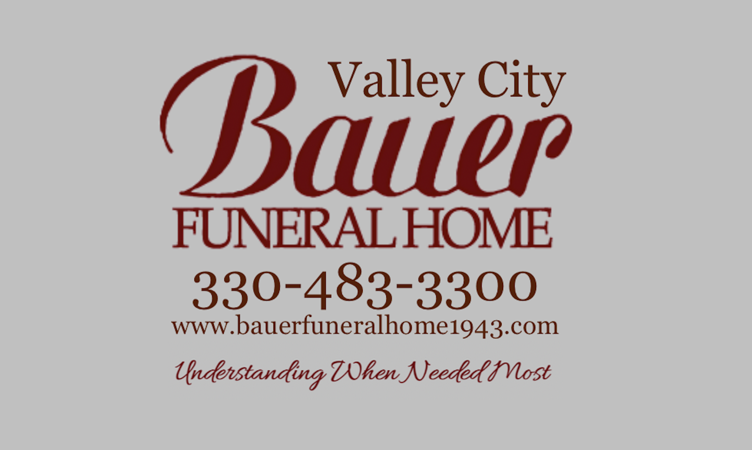 Bauer Funeral Home Obituaries Medina Ohio