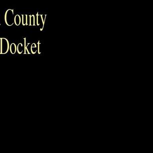 Court Dockets for Medina County News medinacountylife com