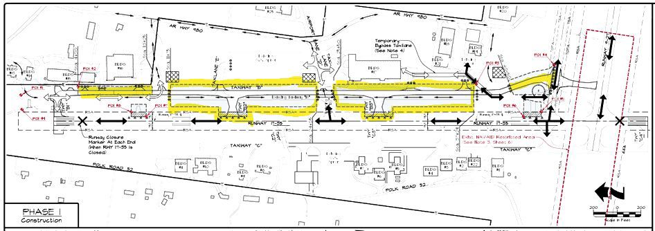 rapid city airport taxiway diagram