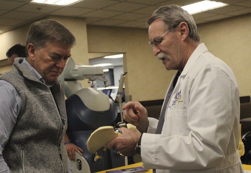 Rush Health Systems surgeons use robotic tools to help