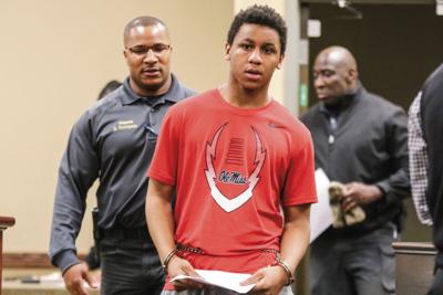 teenager accused murder meridian meridianstar charged year old escorted charge capital court friday face into