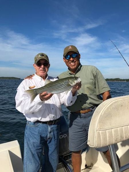 MIKE GILES: Fishing Lake Murray with the striper king: Captain