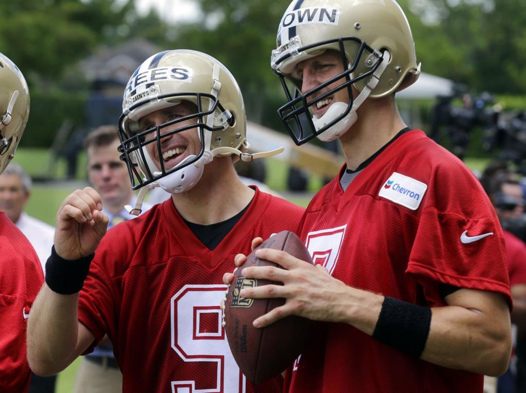 Drew Brees hopes for a strong finish when he walks away