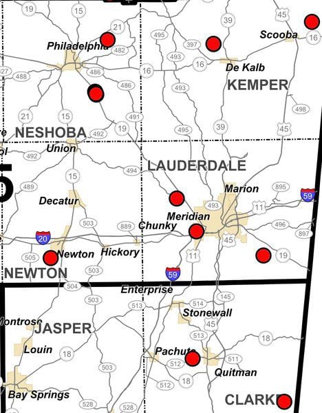 township 6 county of lauderdale meridian ms