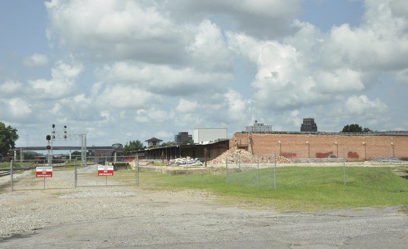 Brick by brick Meridian cotton warehouse dismantled Buildings to be repurposed; materials reused all over Mississippi